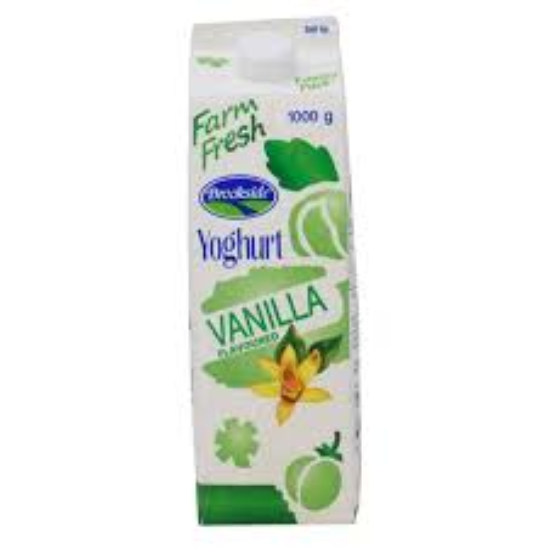 BROOKSIDE VANILLA YOGHURT 1LT